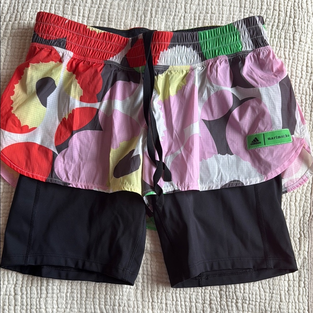 Adidas Marimekko Multicolor Running Shorts